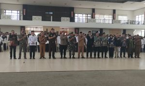 KPU Batola Melantik 603 PPS di Gedung Serbaguna