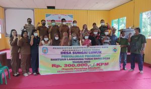 Pemdes Sungai Lunuk 2022 Lalu Programkan Ketahanan Pangan Melalui DD