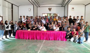 Kecamatan Permata Intan Bersama KPU Menggelar Rapat Tertulis