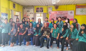Pemdes Olung Hanangan Hadiri Rapat Hari Ibu Secara Nasional