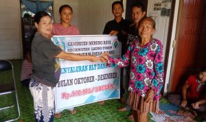 Pemdes Narui 2022 Lalu Salurkan BLT-DD Kepada 72 KPM