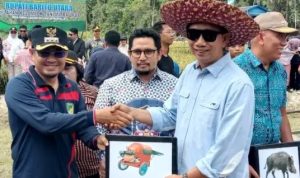 Pemda Barut Lanjutkan Pembangunan Dua Jembatan di Desa Lemo dan Tumpung Laung