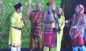 Turdes Batola Diangkat ke Panggung Mamanda