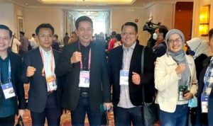 Bupati Nadalsyah Hadiri KLB PSSI 2023 di Jakarta