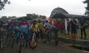 Bank Kalteng Gowes Bersama Bupati Bartim
