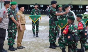 Kapolda Kalteng Hadiri Pelepasan 555 Prajurit TNI ke Papua