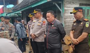 Ketua DPRD Mura Tinjau Lokasi Kebakaran