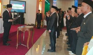 Bupati Perdie Lantik 39 Pejabat Pratama dan Administrator