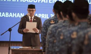 Sekda Pimpin Pengambilan Sumpah/Janji 196 CPNS Batola Formasi 2021