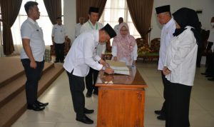 Pj Bupati Batola Lantik 165 Pejabat Fungsional