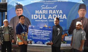 Pelindo Grup Tebar 28 Hewan Kurban di Subregional Kalimantan