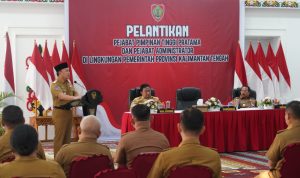 Gubernur Kalteng Lantik 28 Penjabat Pimpinan Tinggi Lingkup Pemprov Kalteng