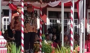 Wagub Kalteng Pimpin Upacara Hari Jadi Bartim ke- 21 Tahun