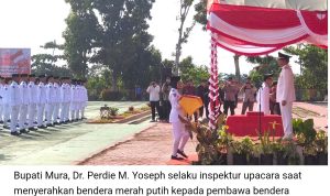 Bupati Murung Raya Pimpin Upacara HUT RI Ke-78 Tahun 2023