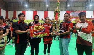 Turnamen Bola Voli Bupati Cup 2023, Tim Bhie Mura Putri Raih Juara 1