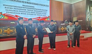 DPRD Mura Gelar Paripurna Ke 8 Masa Sidang II 2023