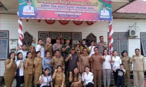 Bupati Perdie Kunjungan Kerja Kekecamatan Sungai Babuat Sekaligus Pamit