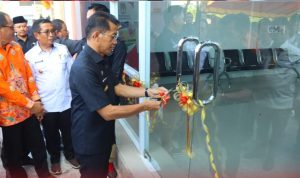 Bupati Perdie Resmikan Kantor KPU Di Jln Bhayangkara