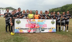 Disporbudpar Batola Gelar Turnamen Sepak Bola Bupati Cup ke- IX