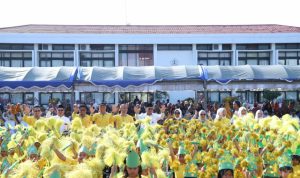 Tarian Massal Puncak Gebyar Paud Batola