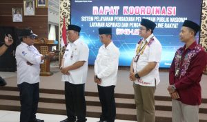 Mujiyat Buka Rakor SPAN LAPOR Sekaligus Launching ARCADUMAS