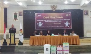 Ketua KPU Bartim Buka Secara Resmi Pleno Perhitungan Surat Suara Pemilu 2024