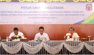 Pj Bupati Hermon Buka FGD Terkait Jaminan Sosial Ketenagakerjaan