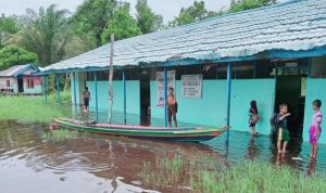 Ribuan Rumah di Kuripan Batola Terendam