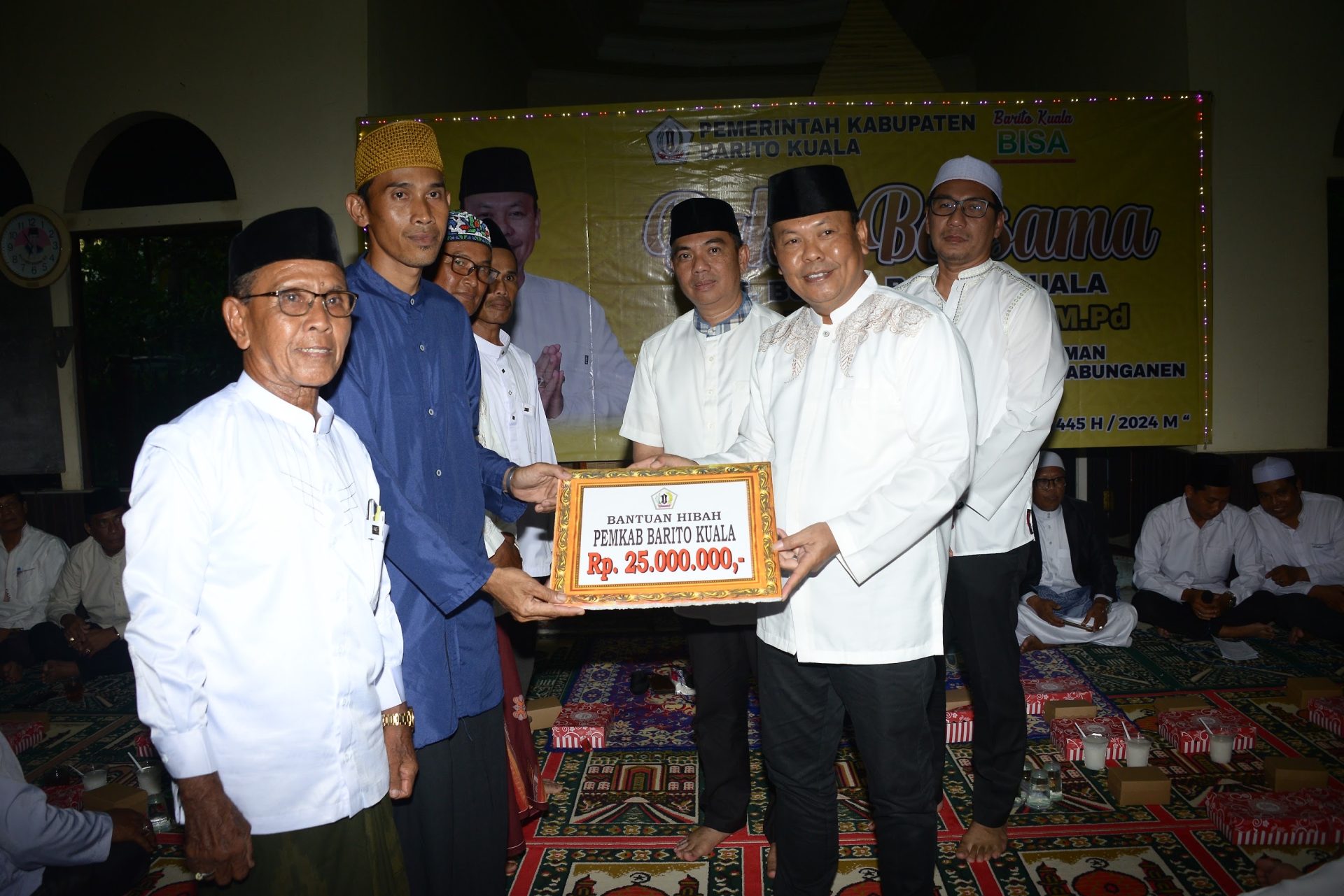 Pejabat Bupati Batola Safari Ramadhan Pertama di Kecamatan Tabunganen