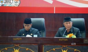 DPRD Mura Gelar Rapat Paripurna Terkait Penyampaian Pendapat Daerah Terhadap Inisiatif DPRD