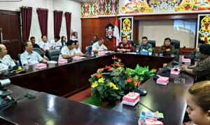 Pj Bupati Murung Raya Sambut Kunjungan Kerja DPRD Kubar