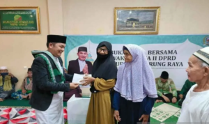 Rahmanto Muhidin Berbagi Tali Asih ke Anak Yatim dan Janda