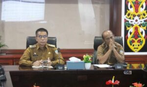 Pj Bupati Dr Hermon Hadiri Rakor Pengendalian Inflasi