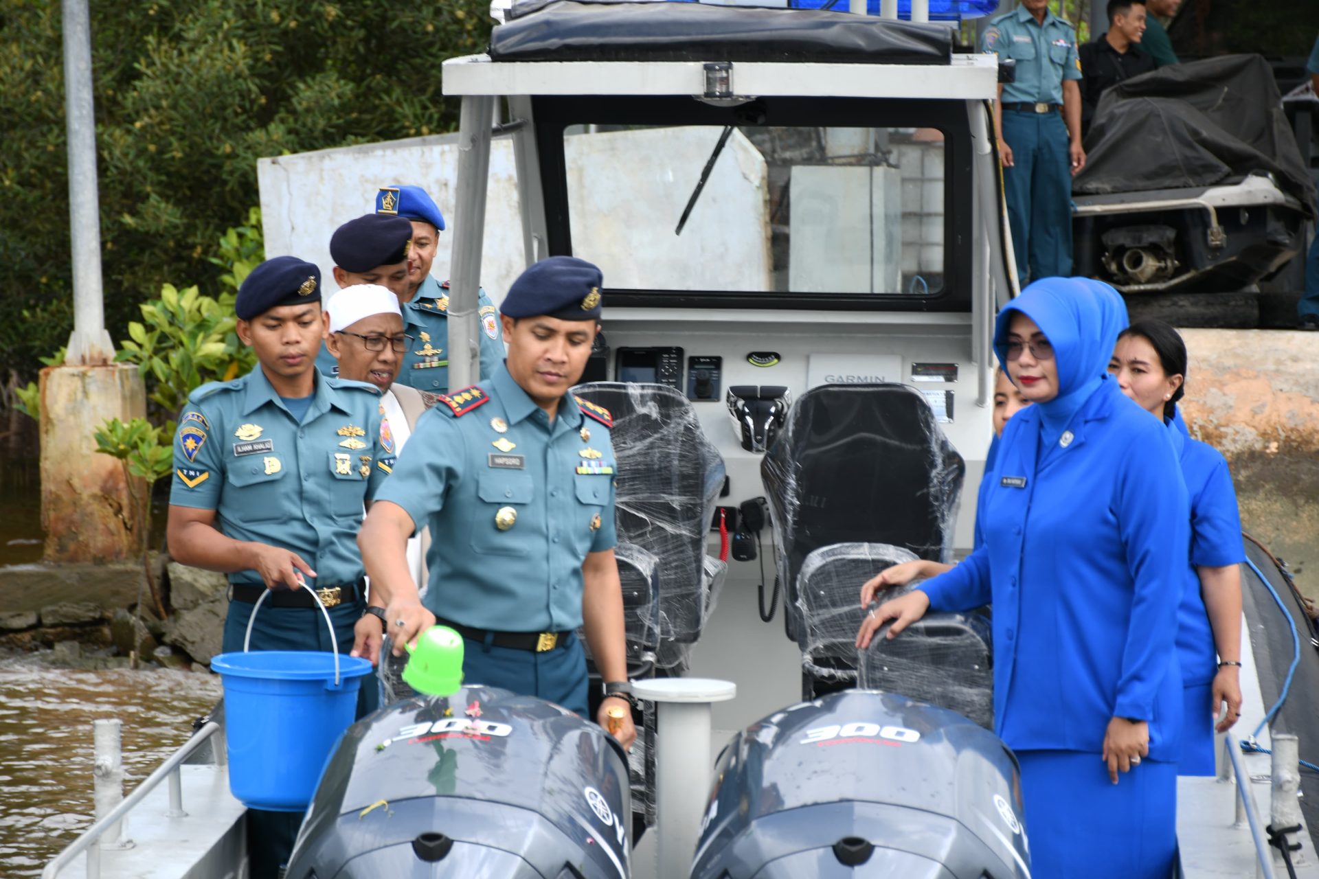 Armada Lanal Kotabaru Diperkuat Kapal Sea Rider “Rigid Bouyancy Boat”