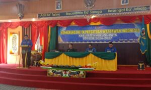 Lulus Riadi Terpilih Menjadi Ketua PWI Murung Raya Periode 2024-2027