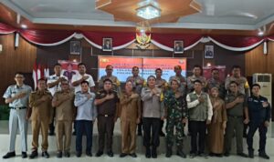 Rakor Lintas Sektoral Operasi Ketupat Telabang 2024 di Murung Raya