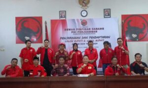 Empat Bacalon Bupati dan Wabub Mura Mendaftar ke PDI Perjuangan 