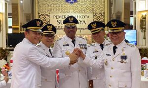 Indra Gunawan Hadiri HUT ke-28 Otda di Surabaya