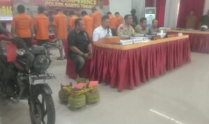 Penjual LPG Tanpa Izin Diamankan Polres Bartim 