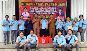 Membantu Masyarakat Penghasilan Rendah, Pemkab Mura Gelar Operasi Pasar Murah