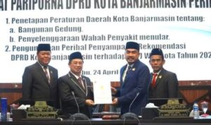 DPRD Banjarmasin Tetapkan Dua Perda