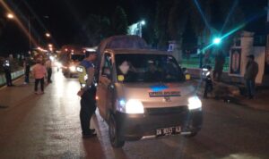 Tim Gabungan di Bartim Mengecek Keamanan Angkutan Penumpang