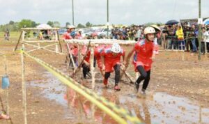 Pj. Bupati Batola Buka Perlombaan Ketangkasan Pemadam Kebakaran Bupati Cup 2024