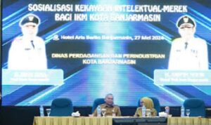 100 IKM Banjarmasin Raih Hak Kekayaan Intelektual Merek
