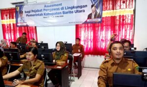 82 Peserta Ikuti Assesment Bagi Pejabat Pengawas di Lingkup Pemkab Barut