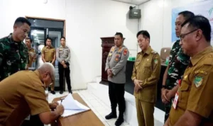 Dalam Rangka Pengamanan Pilkada Pemkab Barut Tandatangani NPHD