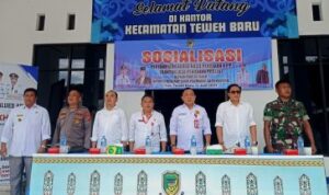 Dinas Perkimtan Barito Utara Sosialisasi Harga Ganti Kerugian Pelebaran Jalan Nasional
