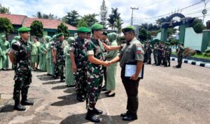 Dua Anggota Kodim 1013 Mtw Pindah Satuan ke Kodam V Brawijaya