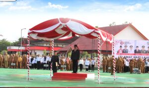Pj Bupati Hermon Pimpin Upacara Peringatan Hari Lahir Pancasila 1 Juni 2024
