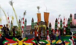 Kontingen Barito Utara Ikuti Lomba Perahu Hias